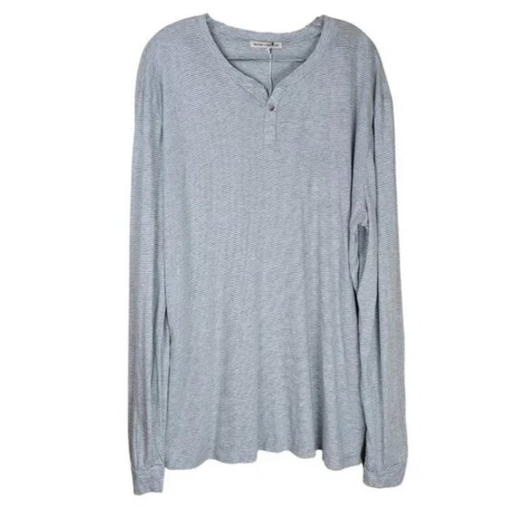 Marine Layer Other - Marine Layer Peralta Stripe Henley Long Sleeve Shirt Size L/XL